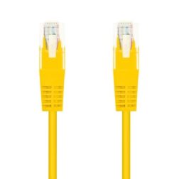 Cable de Red RJ45 UTP Nanocable 10-20-0402-Y Cat-6- 2m- Amarillo