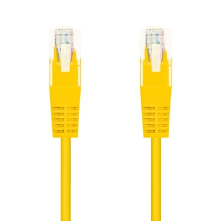 Cable de Red RJ45 UTP Nanocable 10-20-0402-Y Cat-6- 2m- Amarillo