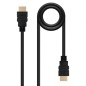 Cable HDMI 1-4 Nanocable 10-15-1710- HDMI Macho - HDMI Macho- 10m- Negro