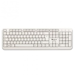 TECLADO NGS WIRED SPIKE BLANCO