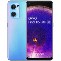 Smartphone Oppo Find X5 Lite 8GB- 256GB- 6-43"- 5G- Azul Estelar