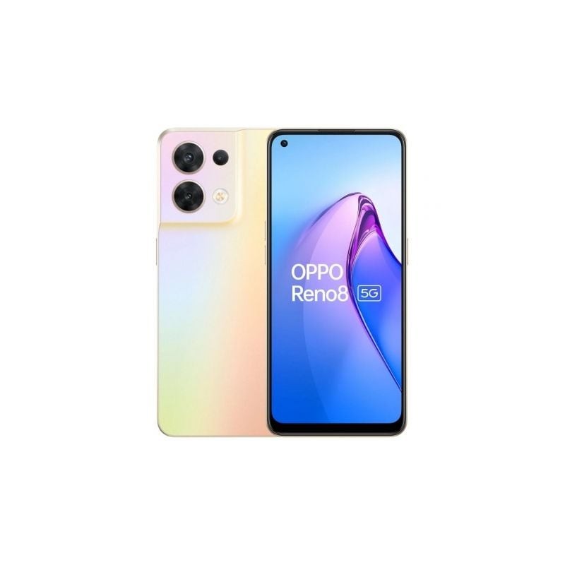 Smartphone Oppo Reno 8 8GB- 256GB- 6-43"- 5G- Oro Brillante