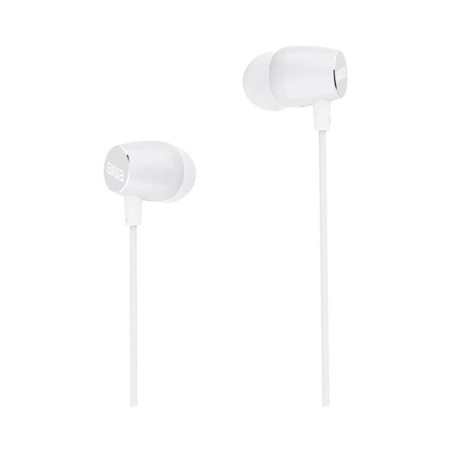 Auricular aiwa estm - 30wt jack 3-5mm blanco