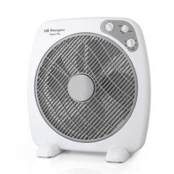 Ventilador de Suelo Orbegozo Box Fan BF 0140- 60W- 4 Aspas 40cm- 3 velocidades