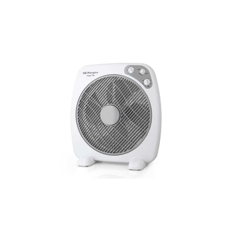 Ventilador de Suelo Orbegozo Box Fan BF 0140- 60W- 4 Aspas 40cm- 3 velocidades