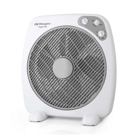 Ventilador de Suelo Orbegozo Box Fan BF 0140- 60W- 4 Aspas 40cm- 3 velocidades