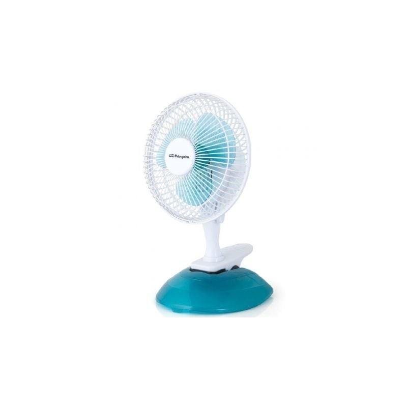 Ventilador de Sobremesa Orbegozo TF 0219- 8W- 3 Aspas 15cm- 2 velocidades