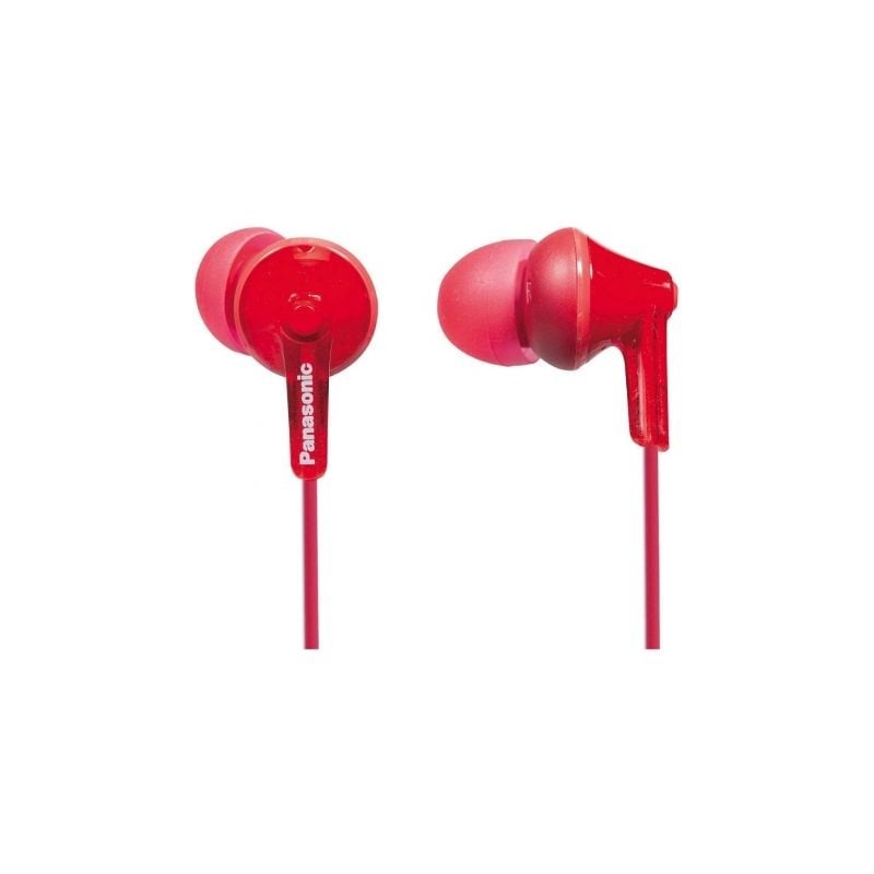 Auriculares Intrauditivos Panasonic RP-HJE125- Jack 3-5- Rojos