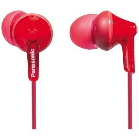 Auriculares Intrauditivos Panasonic RP-HJE125- Jack 3-5- Rojos