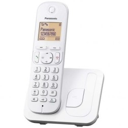 Teléfono Inalámbrico Panasonic KX-TG210SP- Blanco