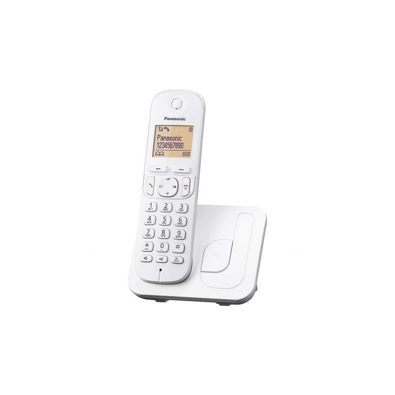 Teléfono Inalámbrico Panasonic KX-TG210SP- Blanco