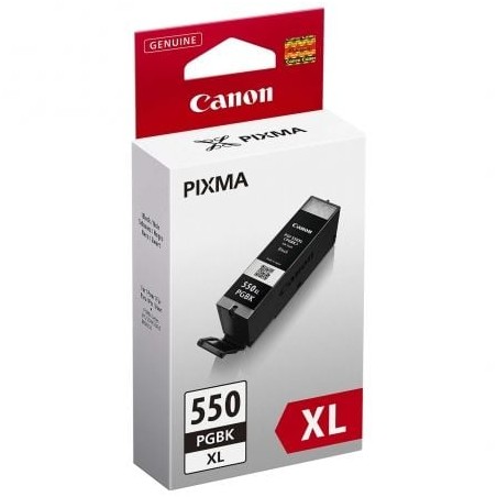 Cartucho de Tinta Original Canon PGI-550PGBK XL Alta Capacidad- Negro