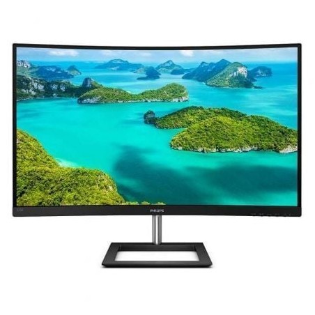 Monitor Profesional Curvo Philips E-Line 325E1C 31-5"- QHD- Negro