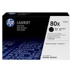Toner hp cf280xd pack 2und alta