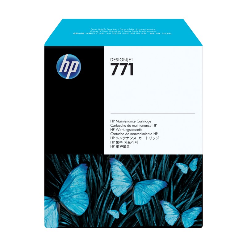 Cartucho mantenimiento hp 771 tinta color Cartucho mantenimiento hp 771 tinta color