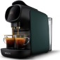 Cafetera de Cápsulas Philips L'Or Barista Sublime LM 9012-90- Compatible cápsulas Nespresso y L'OR- Verde y Gris