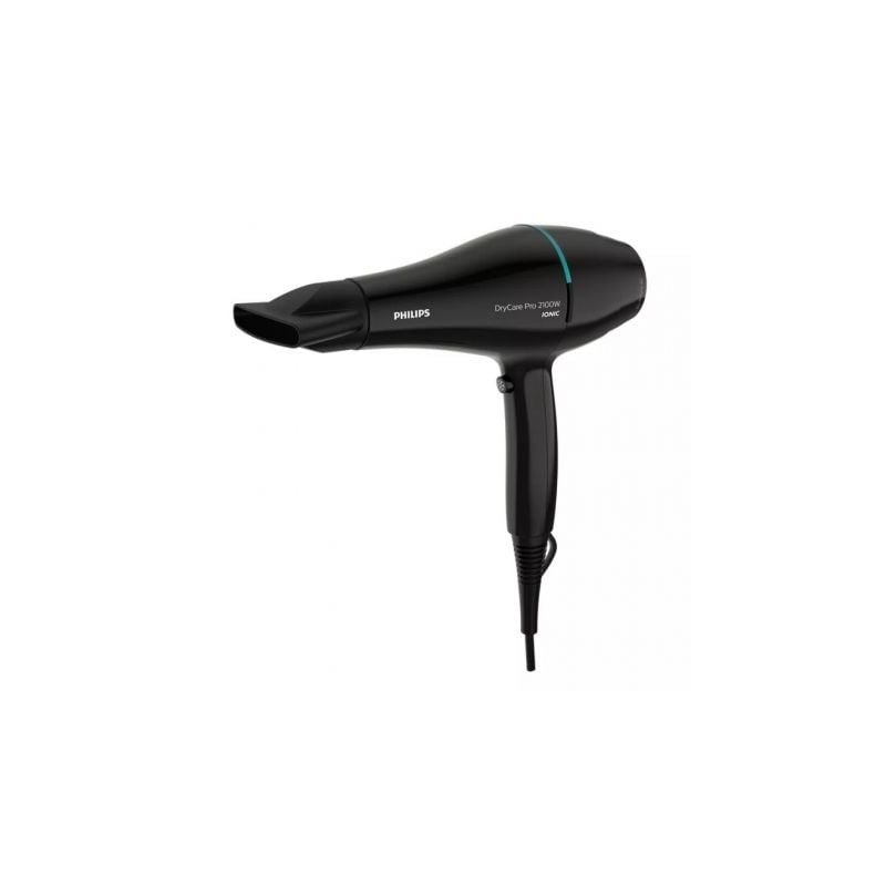 Secador Philips Drycare Pro BHD272- 2100W- Negro y Verde lago- 1 Accesorio