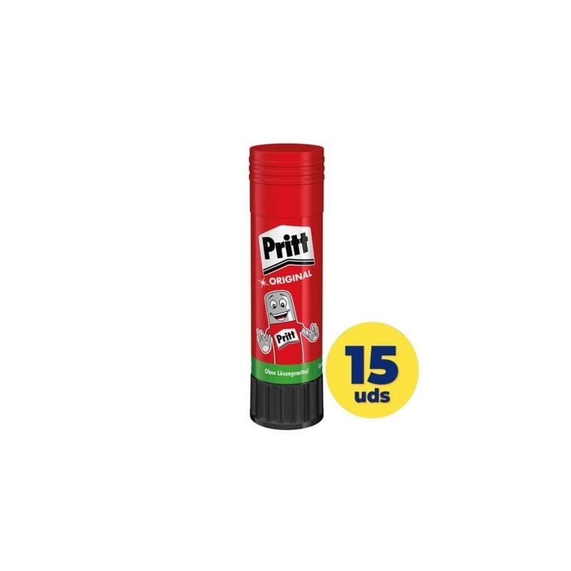 Expositor de Pegamento en Barra Pritt- 43g- 15 unidades