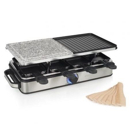 Raclette Princess Deluxe 8 162635- 1400W- Tamaño 2x 21*21cm