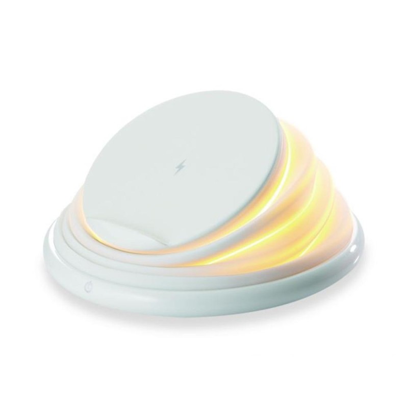 Cargador inalambrico conceptronic gorgon02w qi 10w