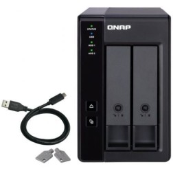 DAS QNAP TR-002- 2 Bahías 3-5"- 2-5"- Formato Torre