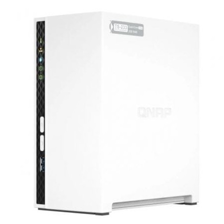 NAS QNAP TS-233- 2 Bahías 3-5"- 2-5"- 2GB DDR4- Formato Torre