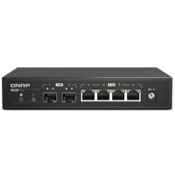 Switch QNAP QSW-2104-2S 6 Puertos- RJ-45 10-100-1000-10GBASE-T SFP