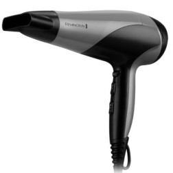 Secador Remington Ionic Dry 2200- 2200W- Iónico- Negro y Gris