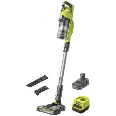 Aspirador Escoba con batería Ryobi RSV18-120G- 30W- Autonomía 55 Min