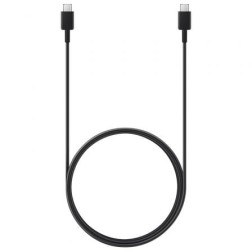 Cable USB 2-0 Tipo-C Samsung EP-DX310JBEGEU- USB Tipo-C Macho - USB Tipo-C Macho- 1-8m- Negro