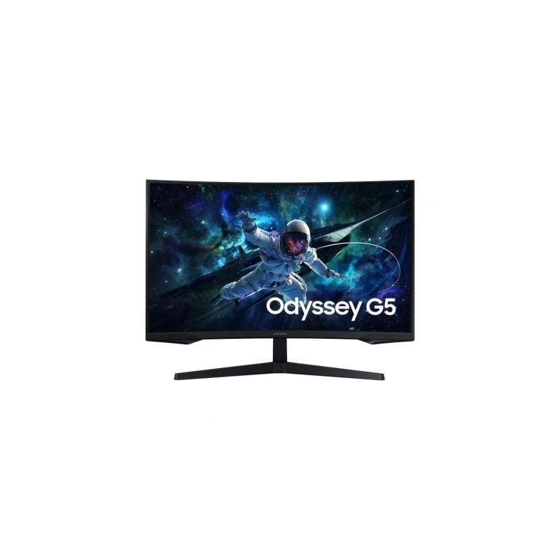 Monitor Gaming Curvo Samsung Odyssey G5 S32CG554EU 32"- QHD- 1ms- 165Hz- VA- Negro