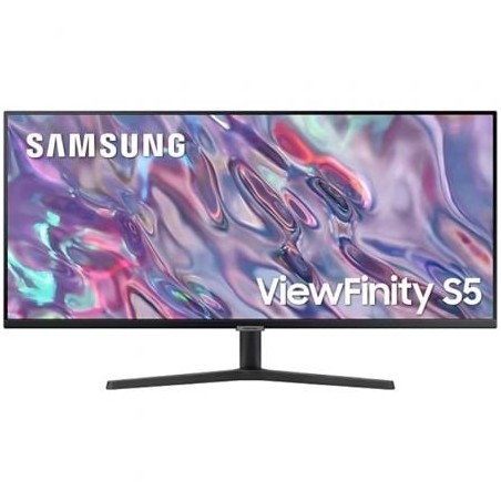 Monitor Profesional Ultraparonámico Samsung ViewFinity S5 S34C500GAU 34"- UWQHD- Multimedia- Negro