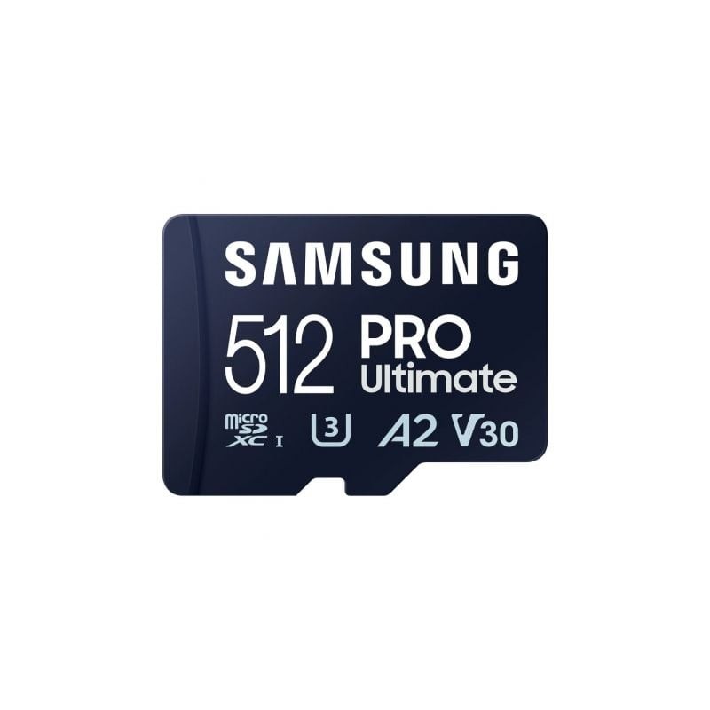 Tarjeta de Memoria Samsung Pro Ultimate 512GB microSD XC con Adaptador- Clase 10- 200MBs