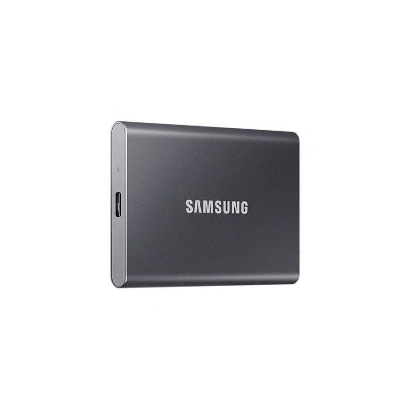 Disco Externo SSD Samsung Portable T7 4TB- USB 3-2- Gris