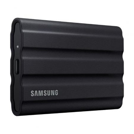 Disco Externo SSD Samsung Portable T7 Shield 1TB- USB 3-2- Negro