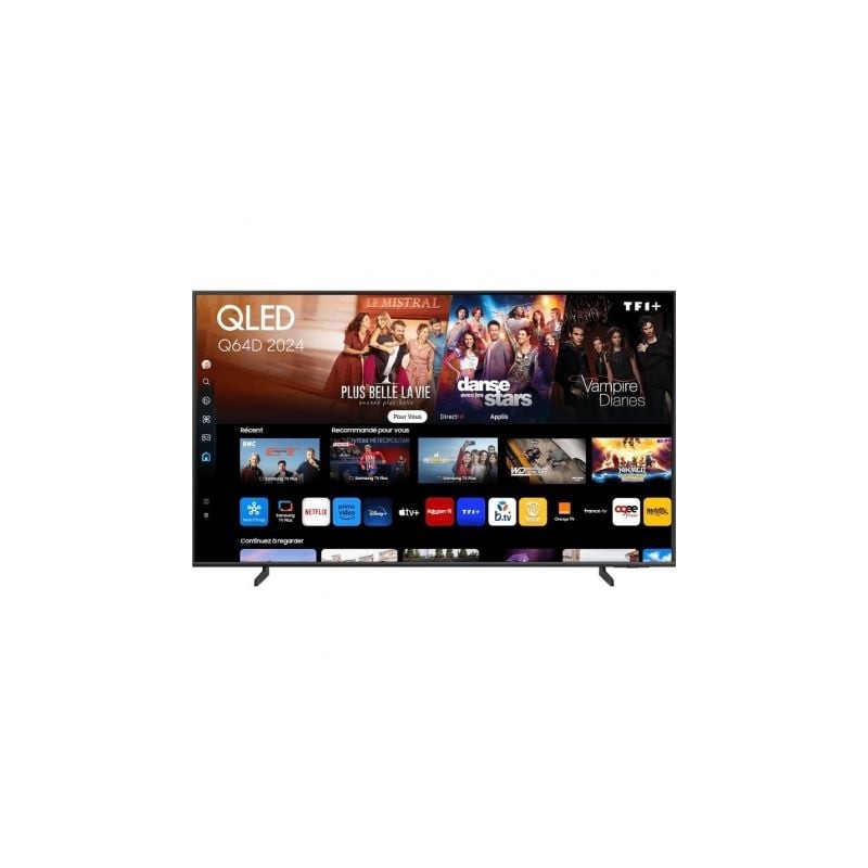 Televisor Samsung QLED Q64D TQ55Q64DAU 55"- Ultra HD 4K- Smart TV- WiFi