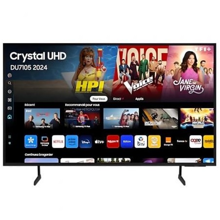 Televisor Samsung Crystal UHD TU43DU7105 43"- Ultra HD 4K- Smart TV- WiFi