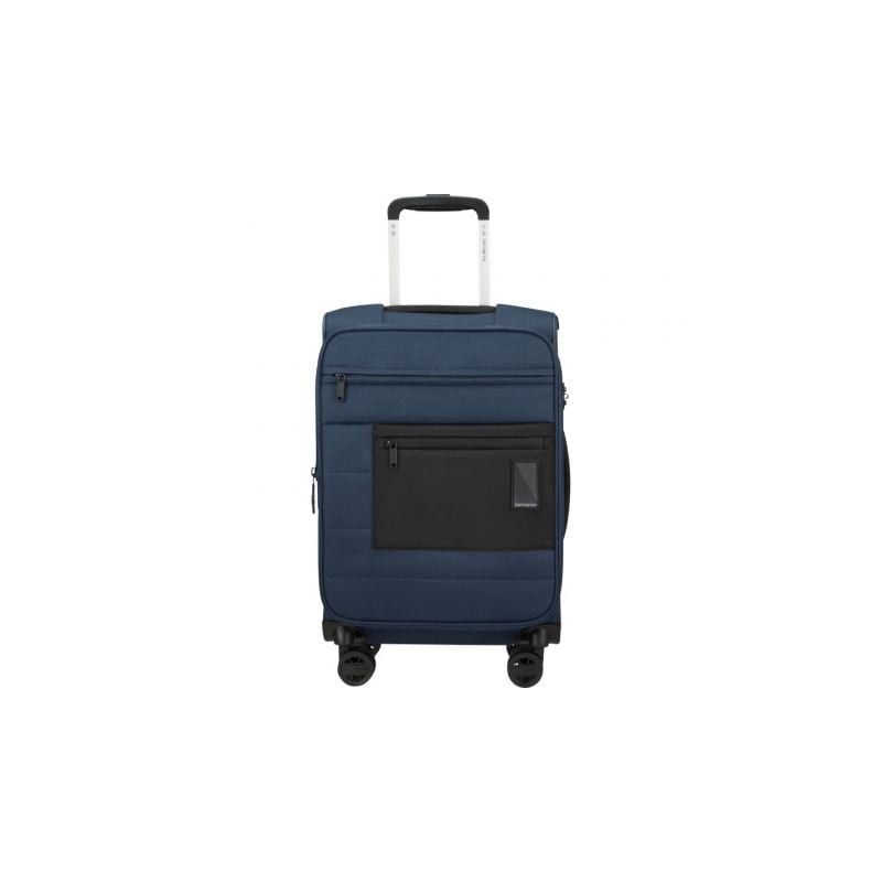 Maleta de Cabina Samsonite Vaycay Spinner Expansible 55cm- 55x35x25cm- 4 Ruedas- Azul Marino