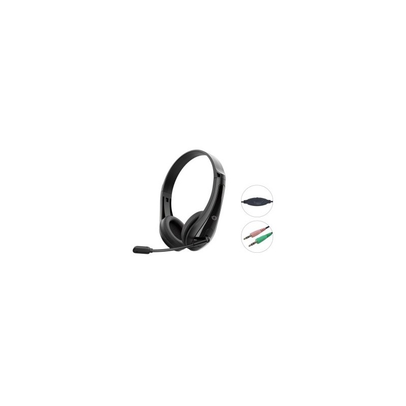 Auriculares conceptronic polona06b3t jack 3-5mm 1-8m
