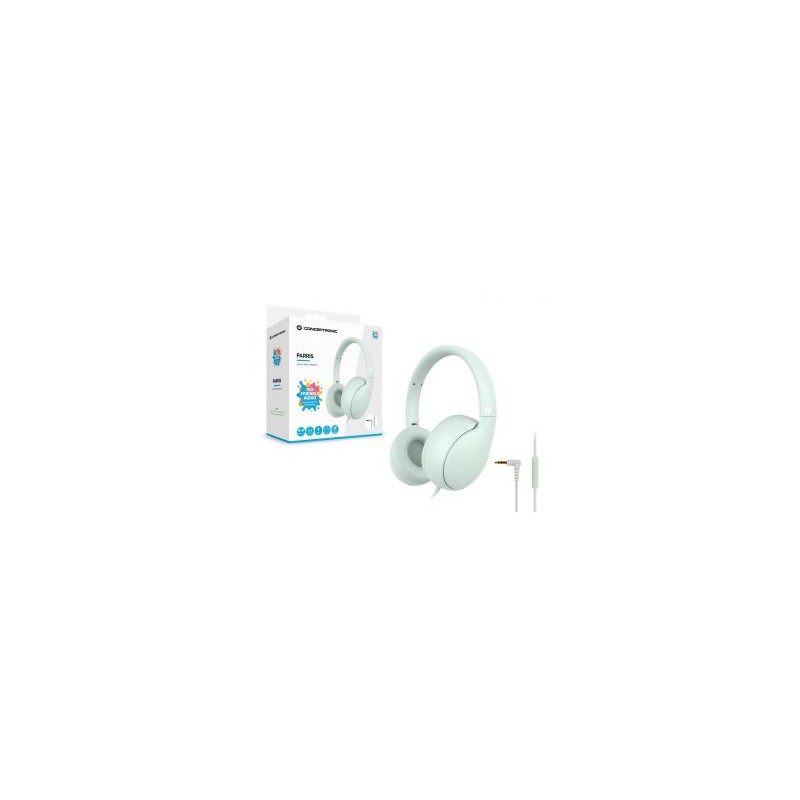 Auricular infantil conceptronic parris04gt jack 3-5mm