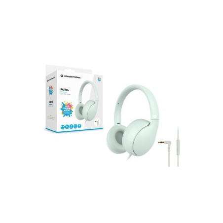 Auricular infantil conceptronic parris04gt jack 3-5mm