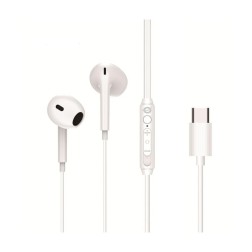 Auricular intrauditivo usb - c conceptronic brendan02w microfono