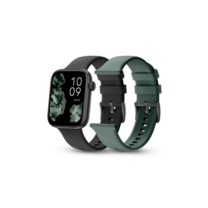 Smartwatch SPC Smartee Duo 2 9650N- Notificaciones- Frecuencia Cardíaca- Negro- Incluye Correa Extra