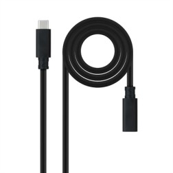Cable prolongador nanocable usb - c 3-2 gen2x2