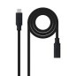 Cable prolongador nanocable usb - c 3-2 gen2x2