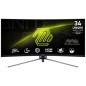 Monitor curvo gaming msi mag345cqrf e20
