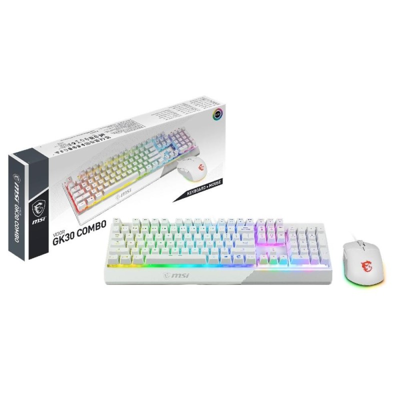 Teclado + raton gaming msi vigor