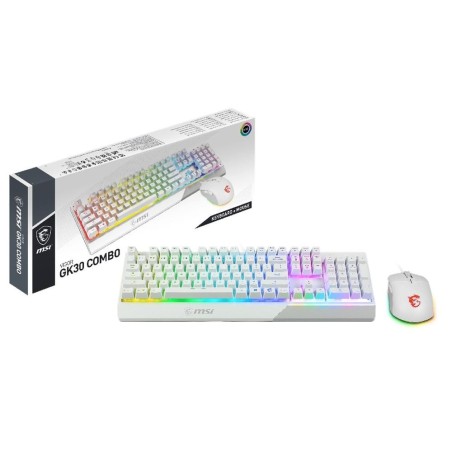 Teclado + raton gaming msi vigor