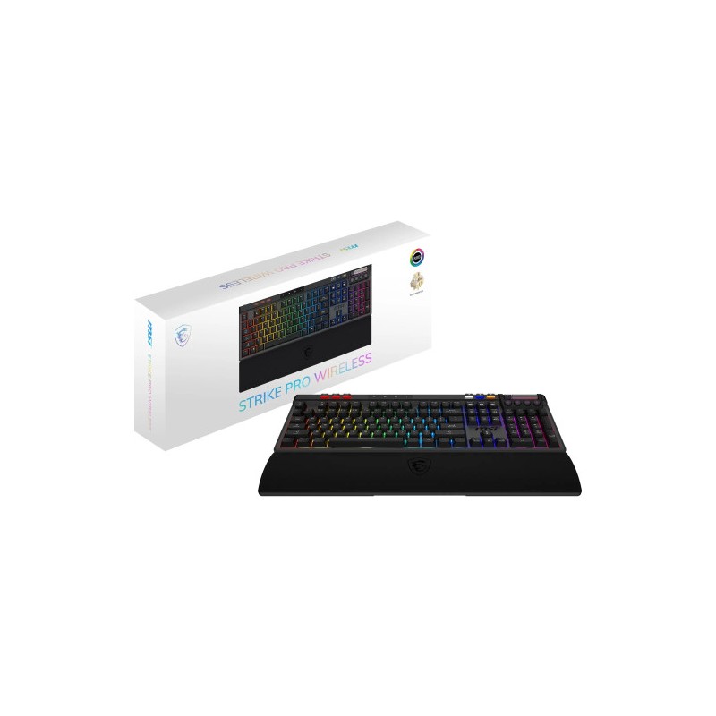 Teclado gaming msi strike pro inalambrico