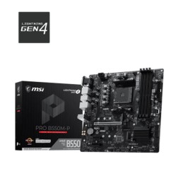 Placa base msi b550m - p matx am4